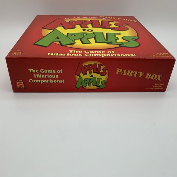 Apples to Apples Party Box Game by Mattel 100% Complete 2007 - Picture 5 of 12